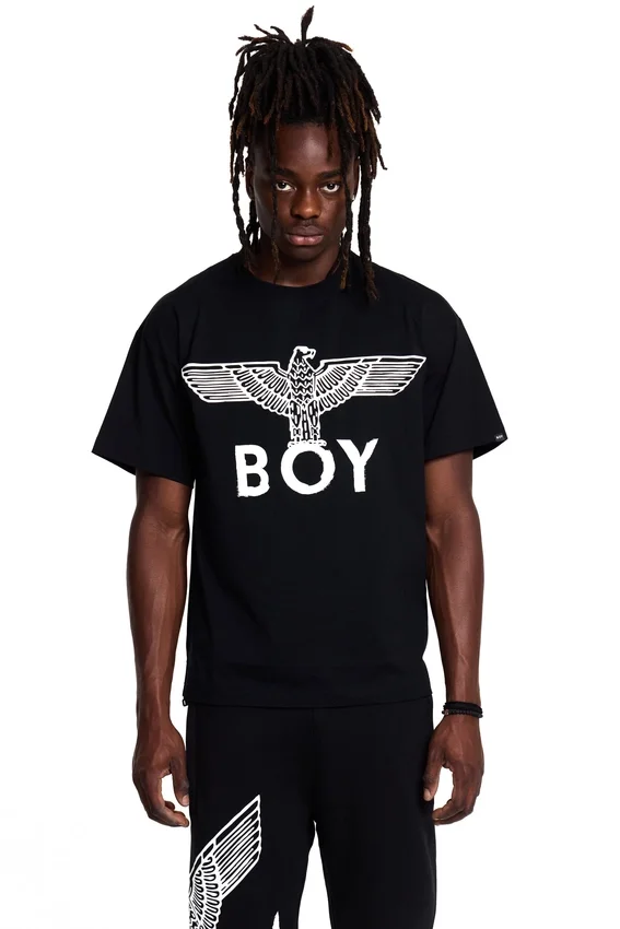 T-shirt Boy Eagle Scribble