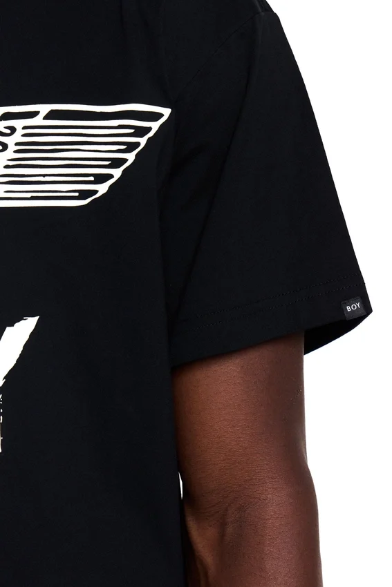 T-shirt Boy Eagle Scribble