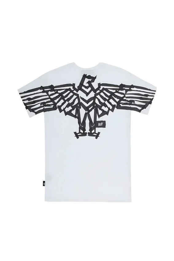 T-shirt BOY Tape avec imprimé aigle dans le dos