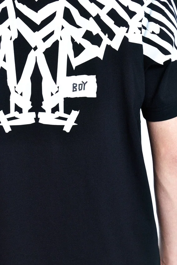 T-shirt BOY Tape avec imprimé aigle dans le dos