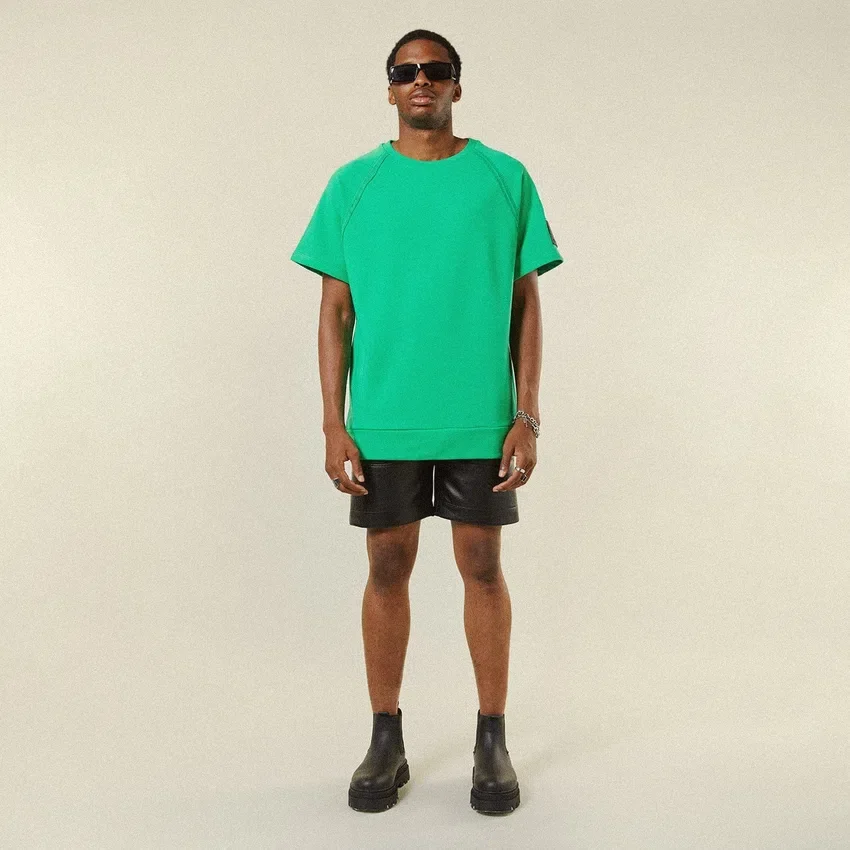 T-shirt oversize à coutures inversées