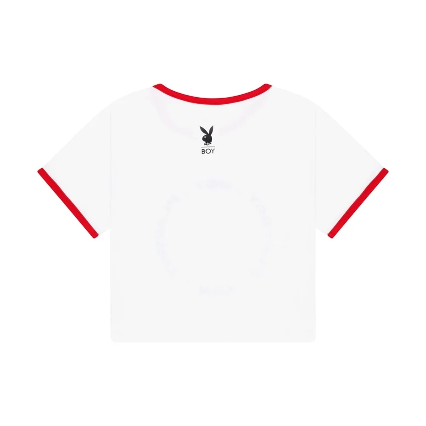 T-shirt Playboy x BOY Double Cherry Ringer