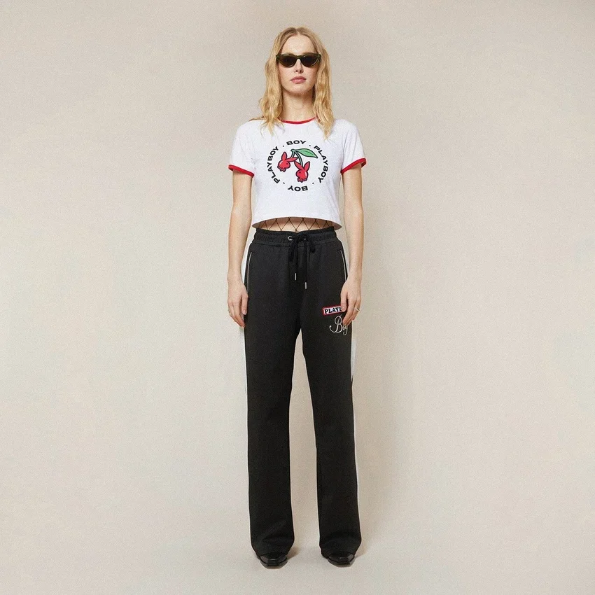 T-shirt Playboy x BOY Double Cherry Ringer