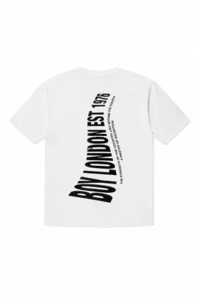 T-shirt Warp White