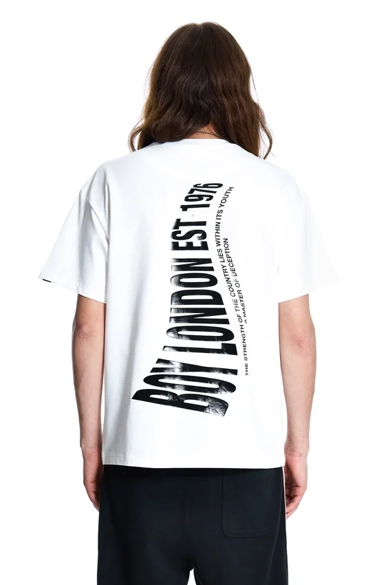 T-shirt Warp White