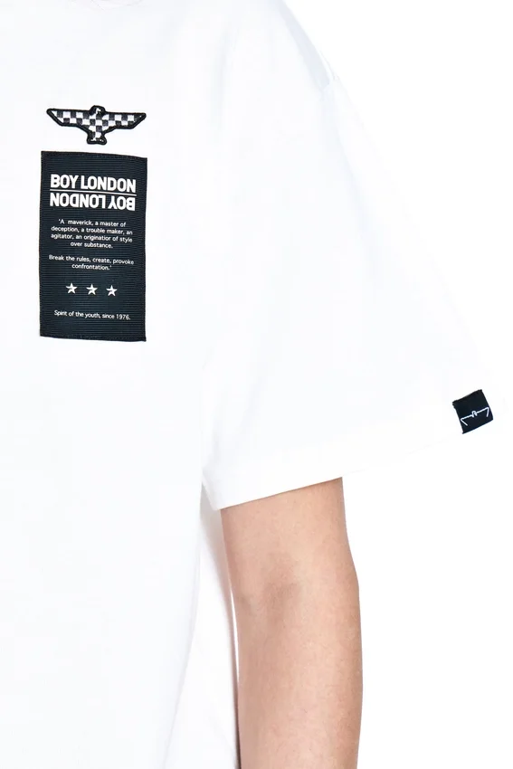 T-shirt Warp White