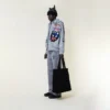 Veste bomber « Moto Sticker » de style universitaire