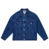 Veste en denim à damier Playboy x BOY