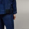 Veste en denim à damier Playboy x BOY