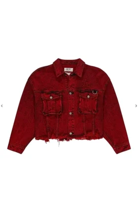 Veste trucker en denim Boxy Future Boy