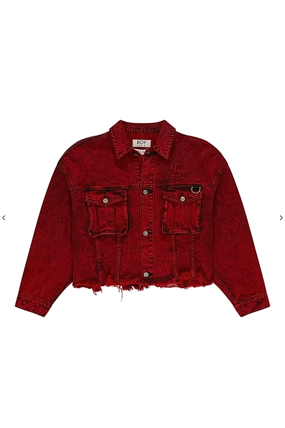 Veste trucker en denim Boxy Future Boy